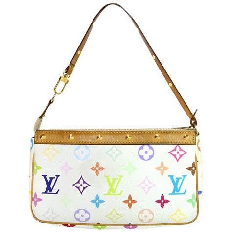 louis vuitton multicolore pochette|louis vuitton multicolor monogram bag.